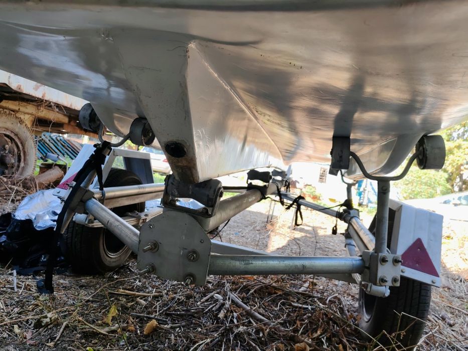 Лодка с мотор 5м