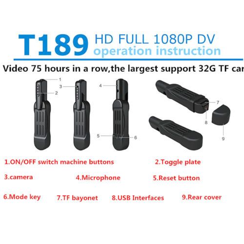 Pix cu camera ascunsa FULL HD 1080P, FOTO 12MP, 5.5 ore