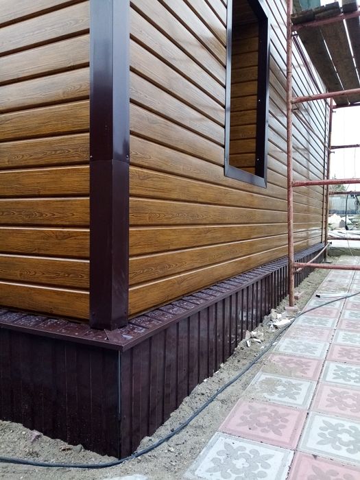 Облицовка фасада домов, зданий