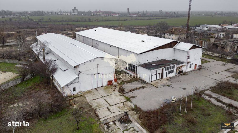 Teren 28.788m + Hale industriale + Sediu Firma