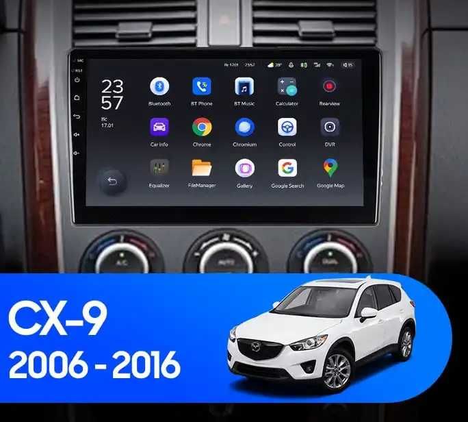 Мултимедия за Mazda CX-9 Мазда плеър Android Навигация Двоен дин  CX 9