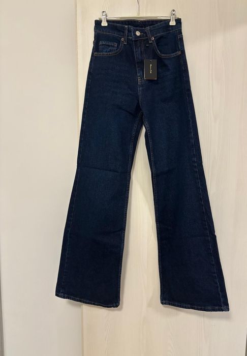 Blugi wide leg - Massimo Dutti - XS/34 - noi, cu eticheta