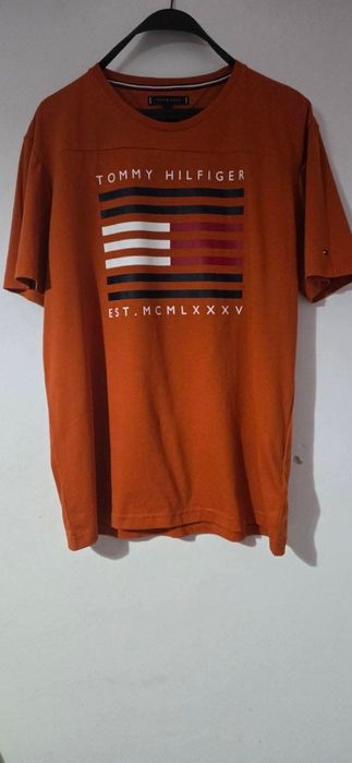 Нова.  Мъжка оригинална тениска памучна.  TOMMY HILFIGER