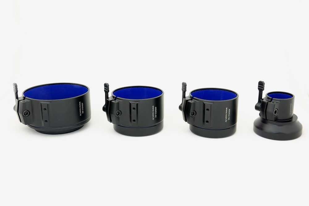 Adaptor video RUSAN compatibil cu produse termoviziune,filet M52x0.75