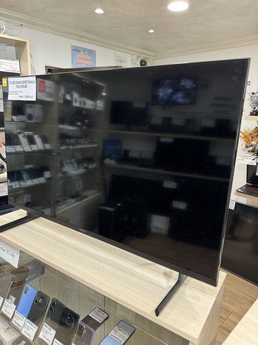 Televizor Sony BRAVIA LED 43X80L, 108 cm, Smart Google TV, 4K Ultra HD