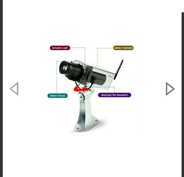 Фалшива камера със сензор на движение