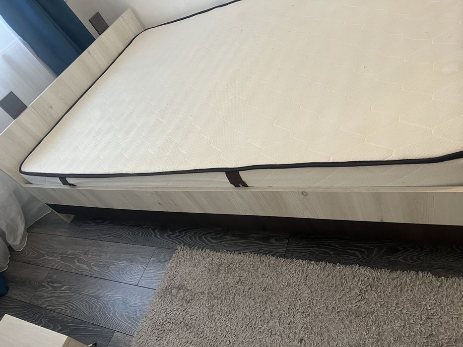 Vand pat + saltea latime 140 cm si lungime 200 cm