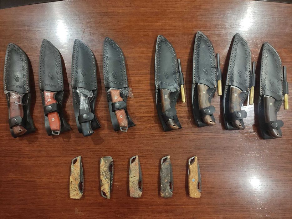 Ловни и сгъваеми ножове ръчна изработка