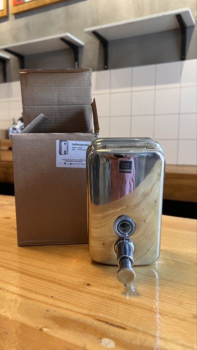 Dozator de sapun lichid din otel inoxidabil