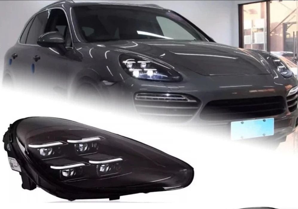 Faruri Full LED Porsche Cayenne look 2024 compatibile 2011-2023