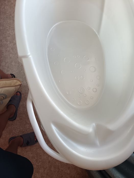 Детская ванночка и кроватка