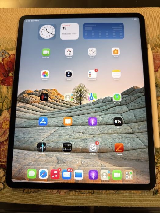 iPad Pro 12.9" (generatia 4) 256 GB Cellular + Apple Pencil 2