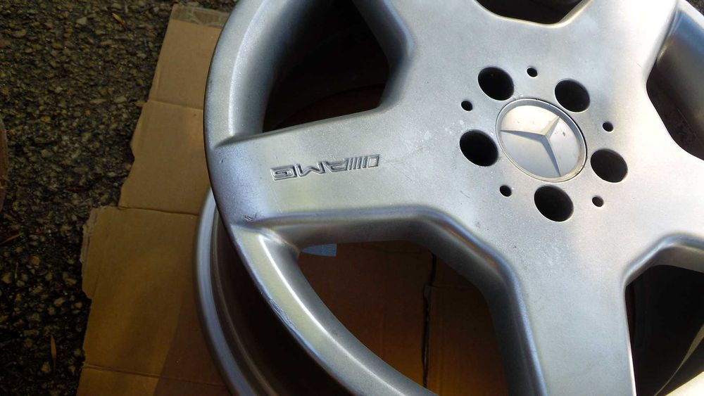 Джанти AMG 18 " МОНОБЛОК  mercedes ML 5x112  спорт 8 1/2 J и 9J  ET44