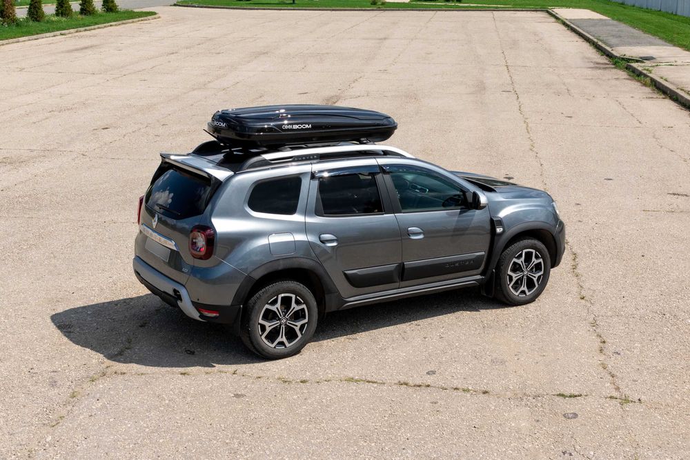 Автобокс COOL BOOM 390 л, ПММА глянец, багажник, авто бокс