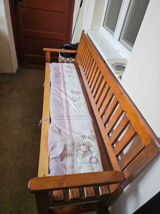 Banca din lemn masiv