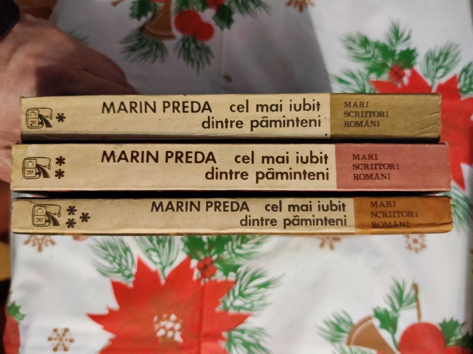 Cel Mai iubit dintre Pamanteni-NOU-Marin Preda -complet-3volume