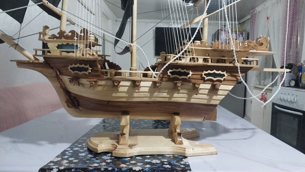 Корабль ручная работа