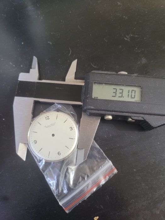 Cadran IWC Schaffhausen alb perlat