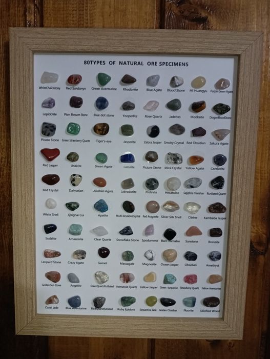 Пано с 80 натурални камъни - 42 лв