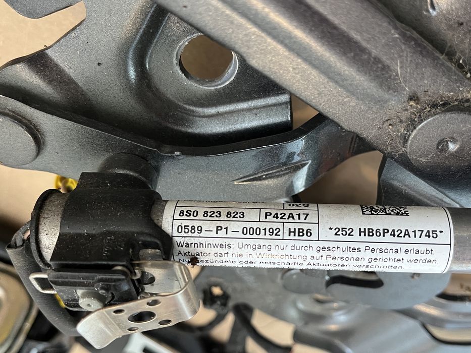 Centura / Airbag pasager / Cortina / Balama / Capsa / Modul Audi TT 8S
