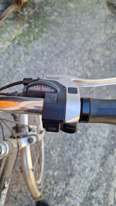 Bicicleta cadru aluminiu echipare shimano