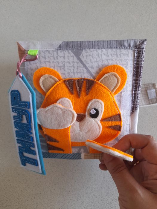 Развивающие книжки из фетра