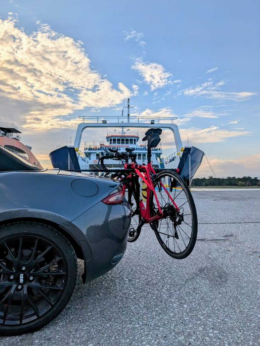 Suport auto 3 biciclete compatibil Maza MX5 si multe alte modele