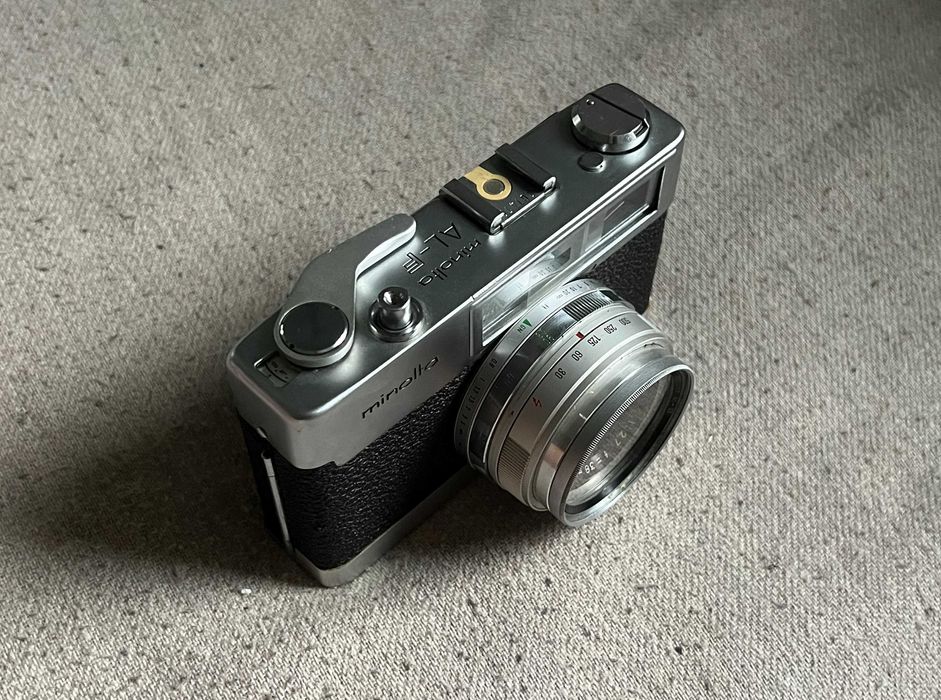 Aparat foto Minolta AL-F funcțional 35mm obiectiv Rokkor 38mm f/2.7