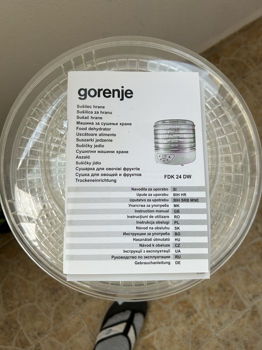 Машина  Gorenje за сушене на плодове и месо