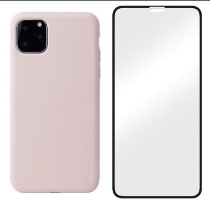 Husa Luxury Catifea +Folie Sticla 21D Iphone 13/14/15/16E PRO MAX PLUS