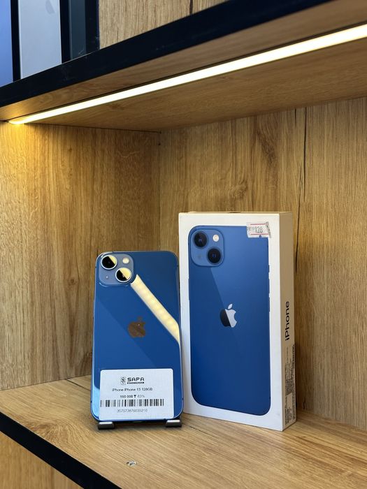 айфон 13 синий 83%