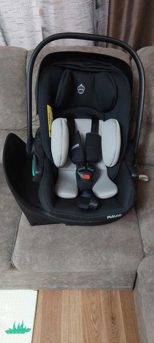 Scoica auto bebe cu Isofix 360 grade cu picior de sprijin