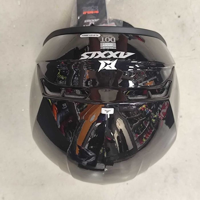 Каска AXXIS Draken S Solid A11 Gloss Black - Код: 83139