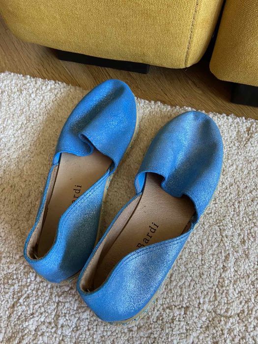 Меки сини еспадрили Sergio Bardi - р-р 38