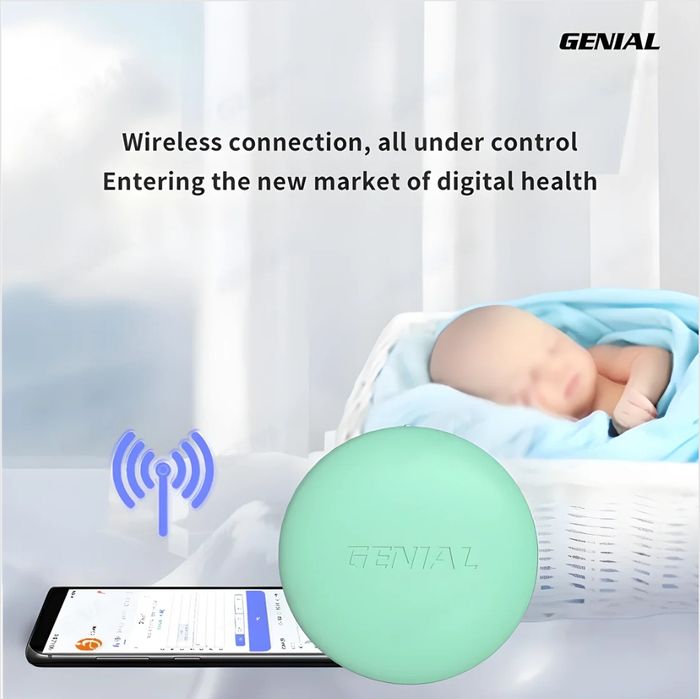 Смарт термометър Genial с приложение и аларма при температура 24/7