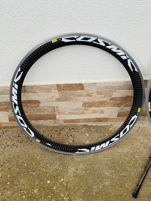 Jante / roți CARBON Mavic COSMIC SL - cursieră , pe 28 inch