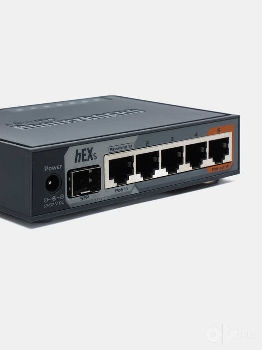 Маршрутизатор MikroTik hEX S RB760IGS свитч