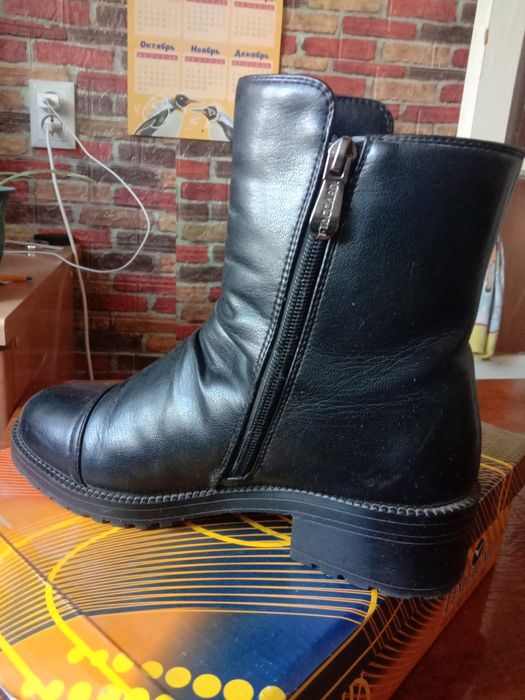 Ботинки зимние натуралка