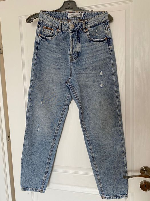 Set 5 bucăți blugi Stradivarius mom fit 34xs