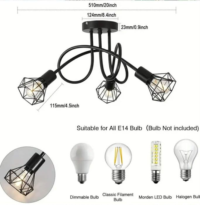 Модерен плафон желязна  конструкция