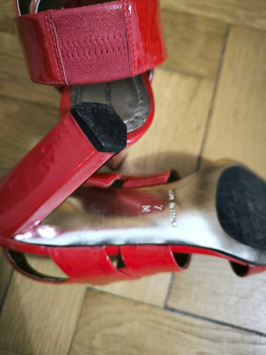 DIANE VON FURSTENBERG designer brand sandale lac 37 stare excelentă!