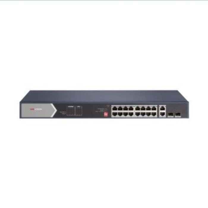 Hikvision Poe Pro 16p +2 combi sfp