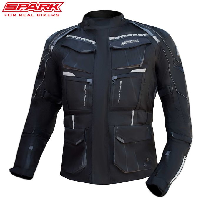 Geaca Moto Multisezon Spark Pacer cu 2 mesade (termica & impermeabil)