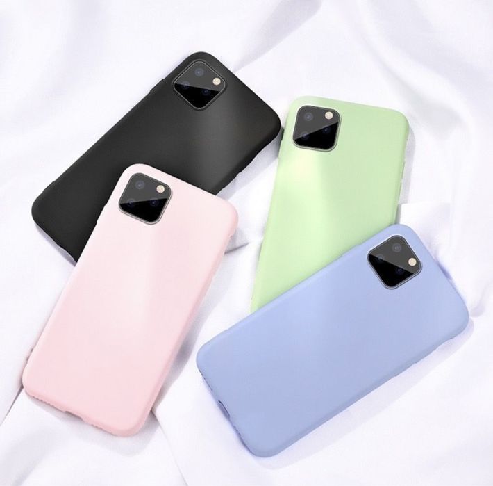 Husa Iphone 11/12/13 PRO MAX G Case Silicon Fin Cu Catifea pe Interior