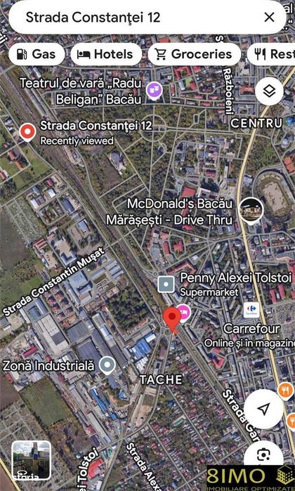 Spatiu industrial activ, Bacau, zona CFR