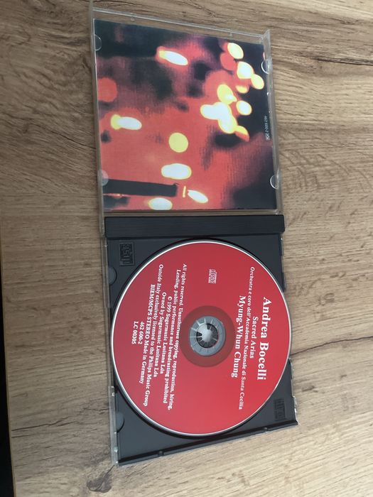 CD Andrea Bocelli - Sacred Arias — оригинален, чисто нов