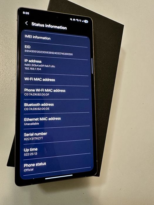 Samsung S25 Ultra. Ca nou, garanție, 100% Baterie