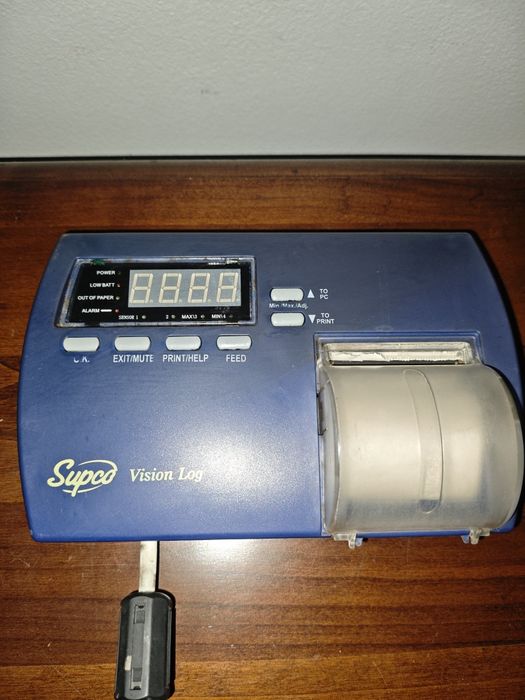 Termodiagrama Supco Vision Înregistrator de temperatura și umiditatea cu imprimanta