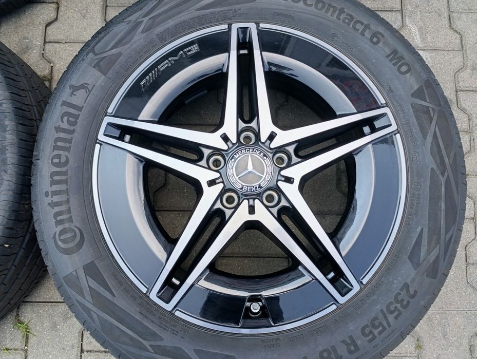 Jante orig Mercedes AMG EQB W243, Vito W447 18'' Continental vară 2022