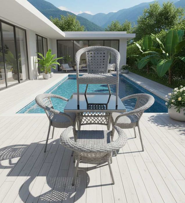 Столы и стулья под ротанг в Ташкенте , стол стул ратанг Тошкентда